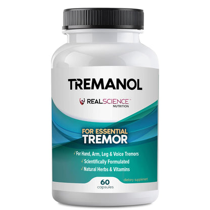 Tremanol Essential Tremor Relief – Natural Herbal Support (USA, 60 Capsules)