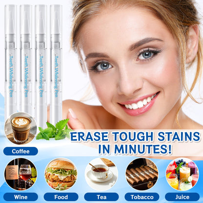 Trihood Teeth Whitening Pen - 4 Pack, Instant Whitening, Safe for Sensitive Teeth