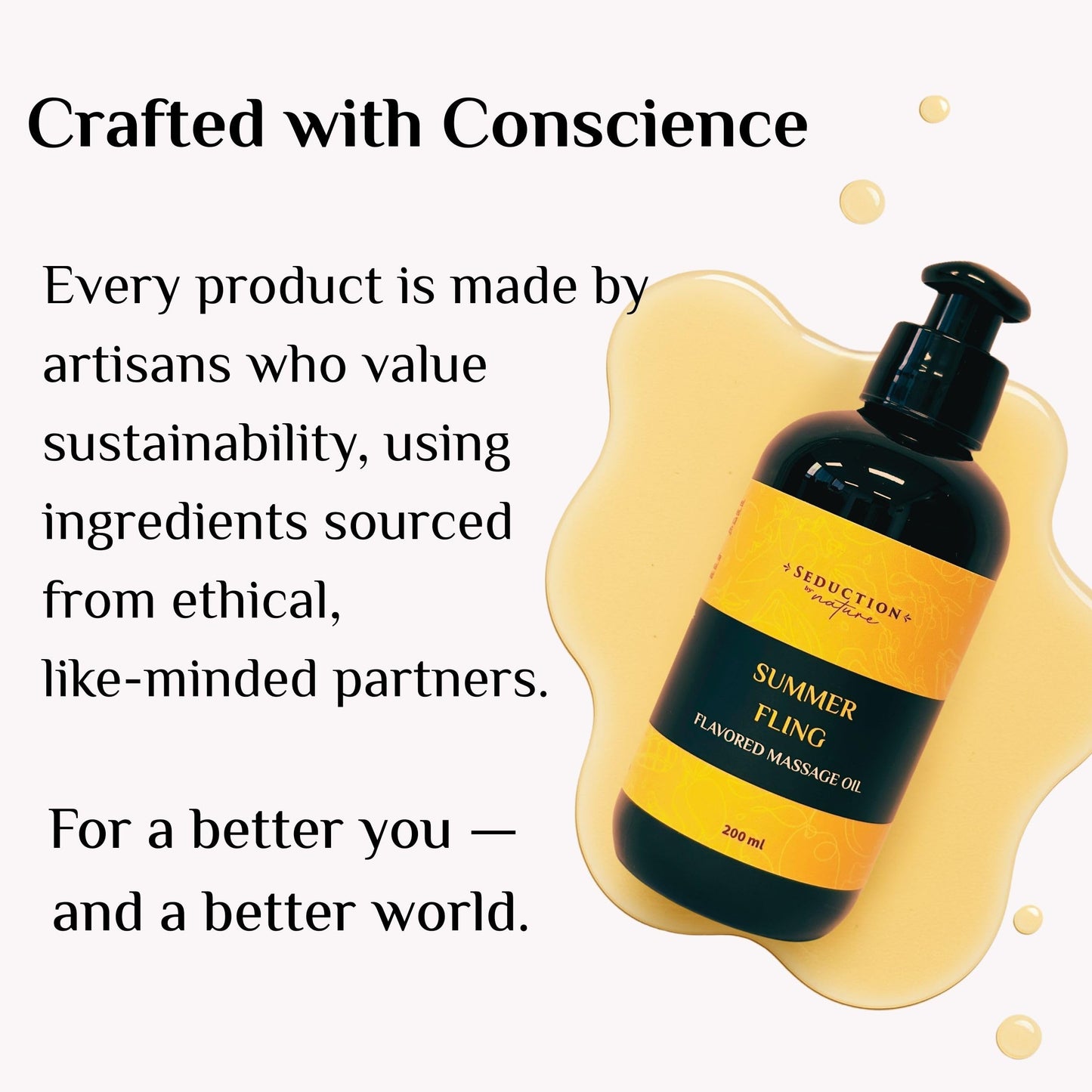 Tropical Flavored Massage Oil – Sensual Body Oil for Couples, Date Night & Relaxing Intimate Care – GMO-Free, Natural Aromatherapy