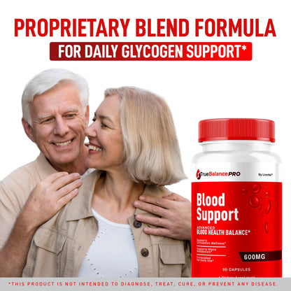True Balance Blood Support Pro Glycogen Capsules - 2 Pack, Maximum Strength