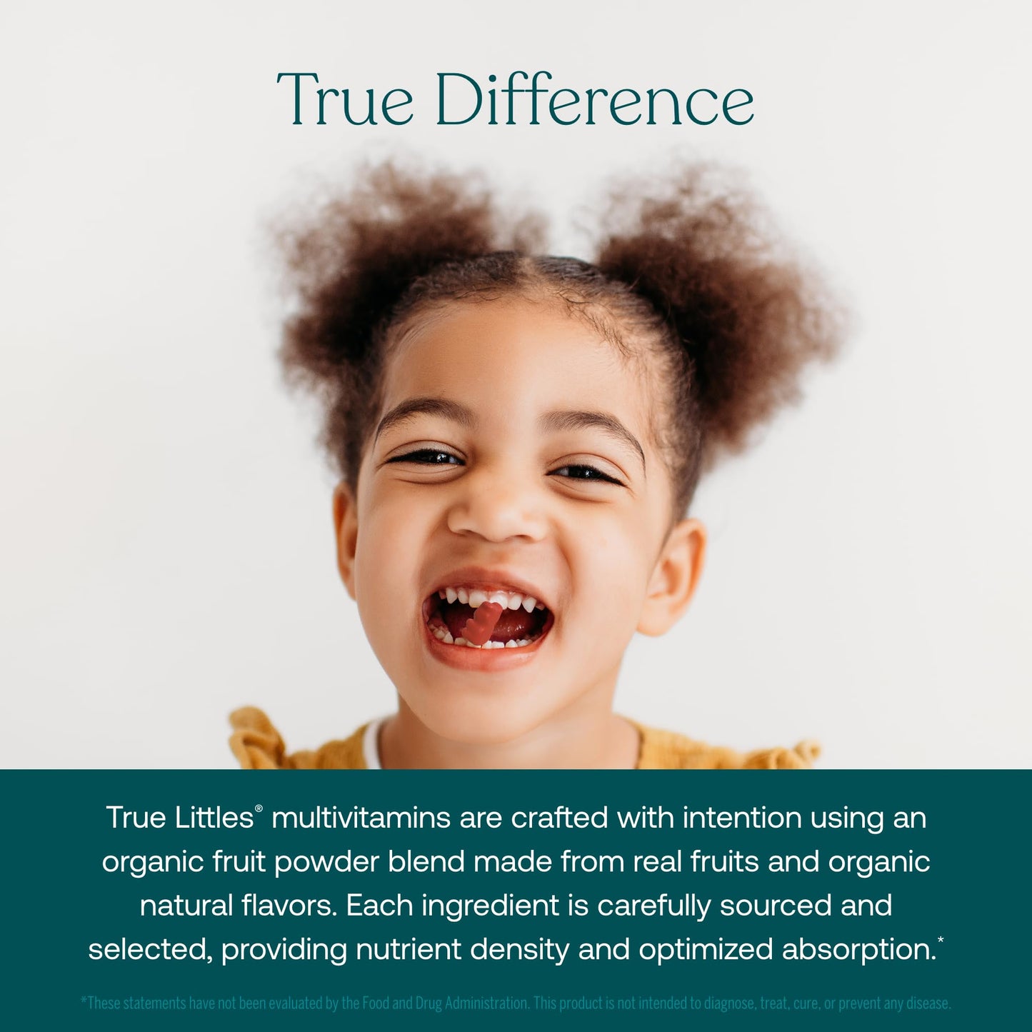 True Grace True Littles Daily Kids Multi - 120 Pectin Gummies | Immune, Cognitive, Bone & Eye Support