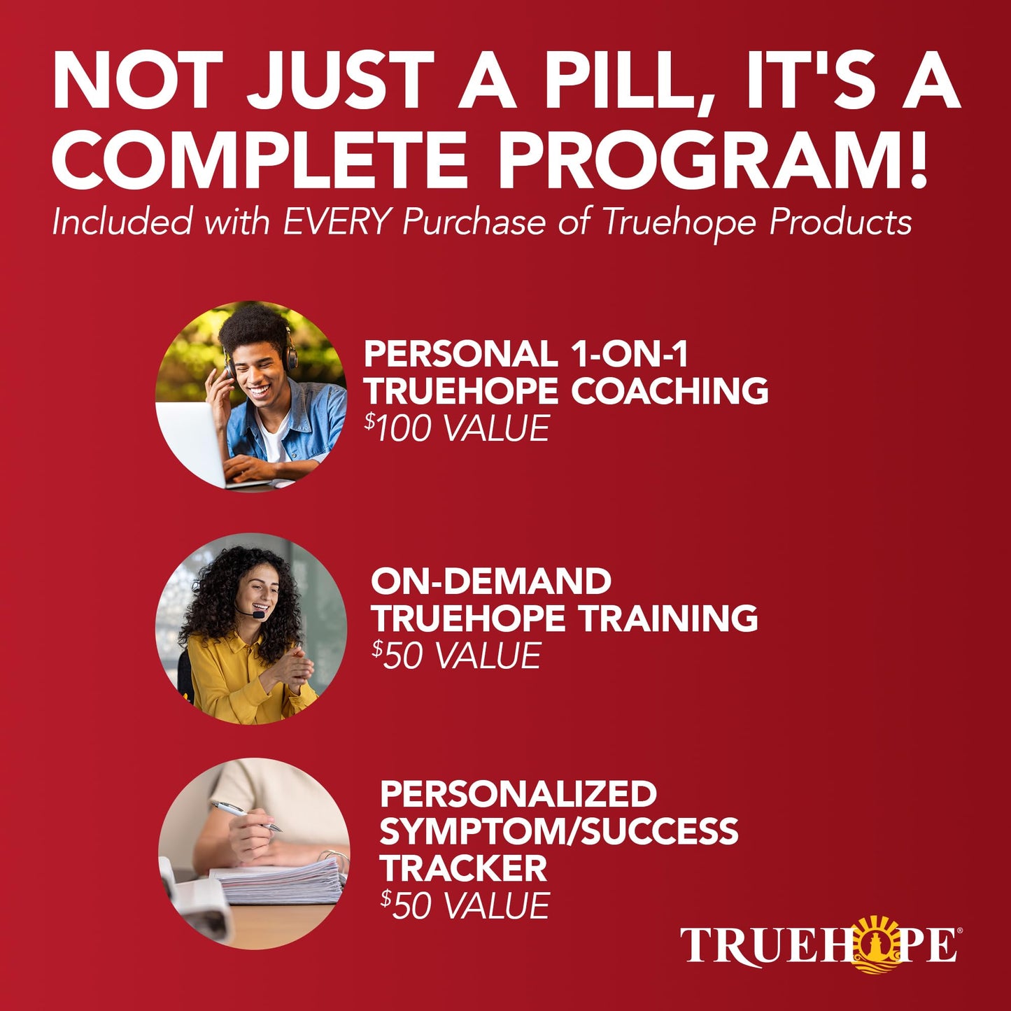 Truehope 27-in-1 Ultimate Heart Health Supplement | Blood Pressure, Circulation, Heart Function Support | Potency You Can Feel Day 1 | Hawthorn, Motherwort, Inositol, Mistletoe | + Advanced Chelation