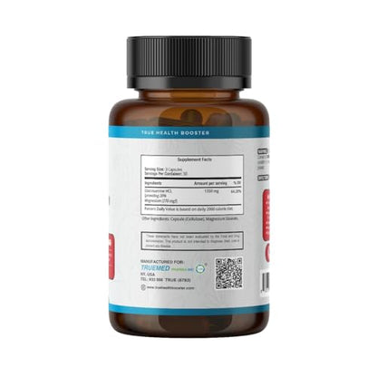 TrueMed Magnesium Malate 1350 mg – 90 Capsules | High Bioavailability, Muscle Function