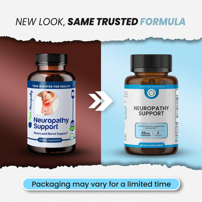 TRUEMED Neuropathy Support – Nerve Health Supplement (60 Veg Capsules)