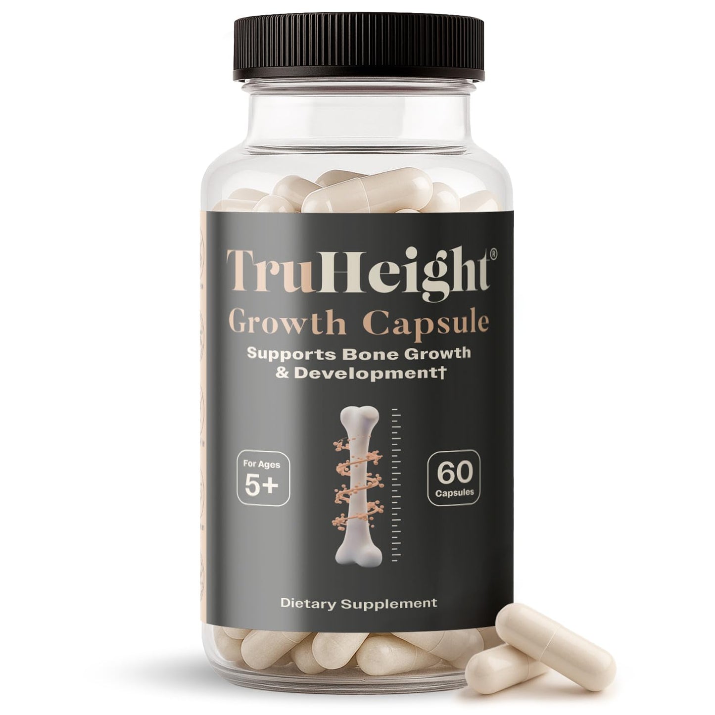 TruHeight Growth Capsules for Kids & Teens | Natural Growth Support & Bone Health