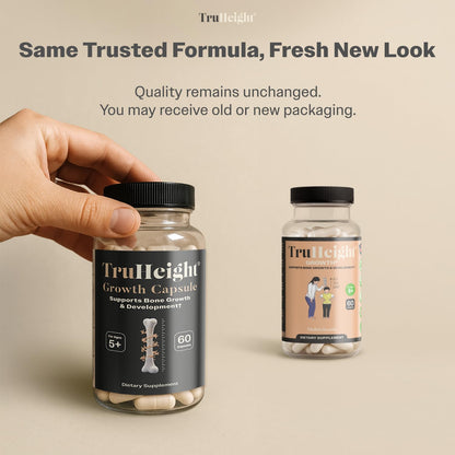 TruHeight Growth Capsules for Kids & Teens — Natural Bone Support