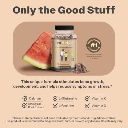 ProHeight TruHeight Growth Gummies – Watermelon for Kids & Teens