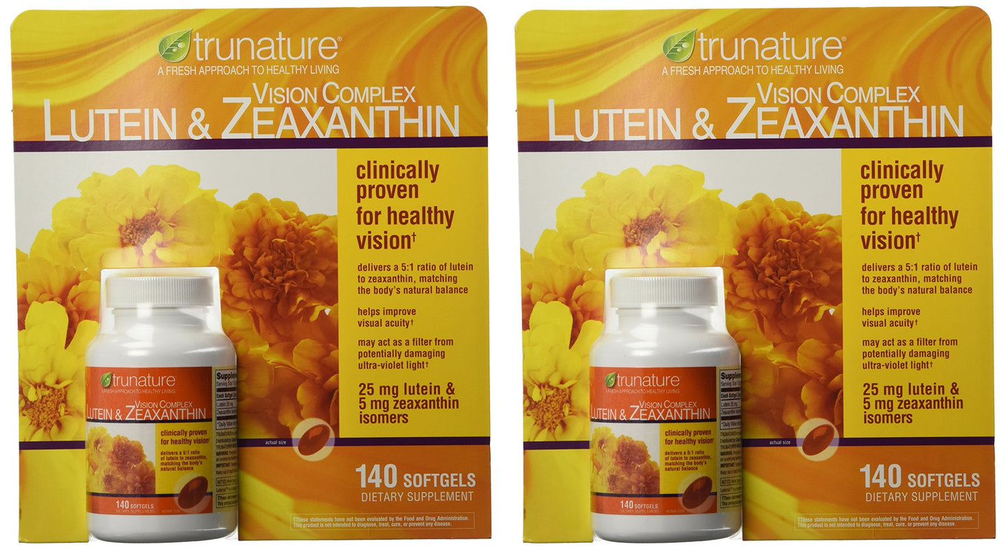 TruNature Vision Complex with Lutein & Zeaxanthin - 2-Pack 280 Softgels