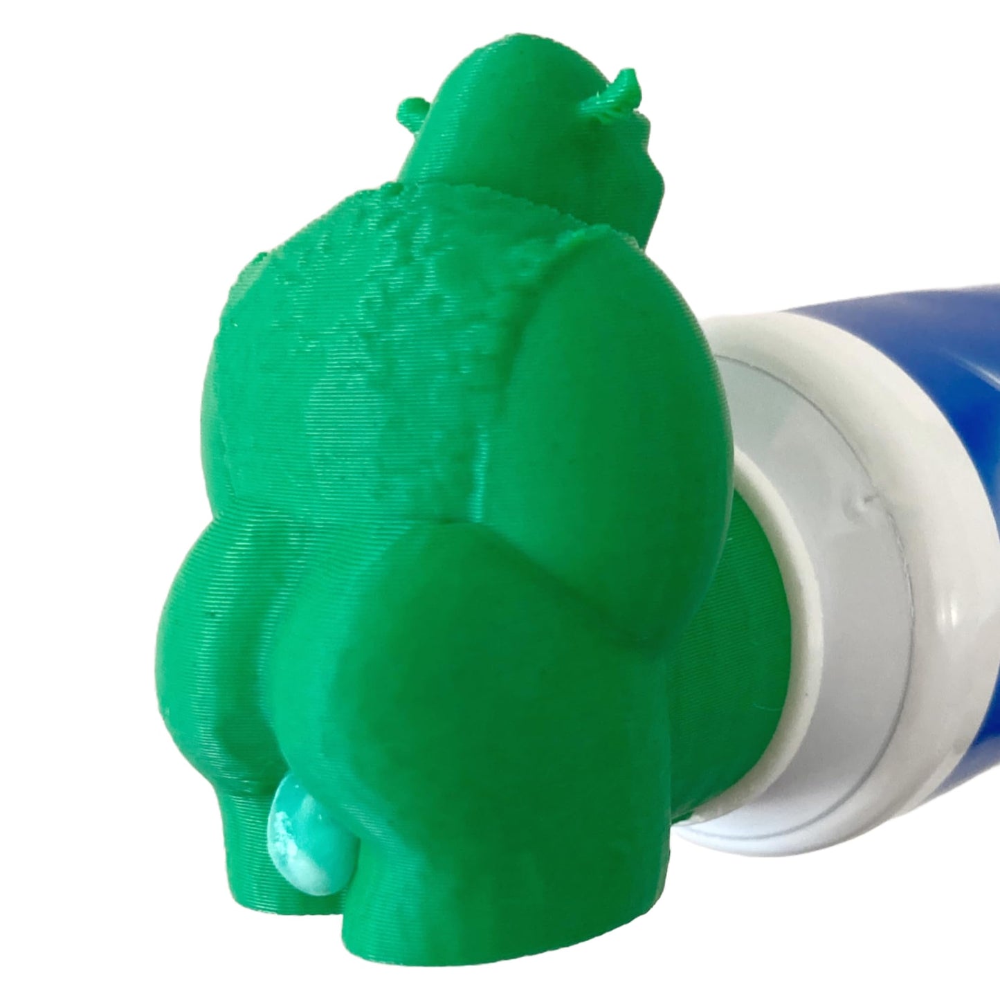 TUBECAPZ Shrek Pooping Toothpaste Topper – Adapters for Crest & Colgate Tubes