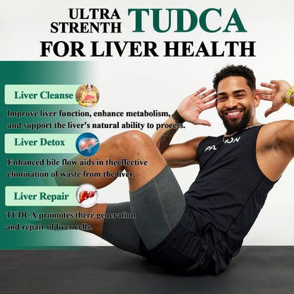 TUDCA 1000mg Liquid Drops – 4-in-1 Liver Support (NAC, Milk Thistle, Beet Root)