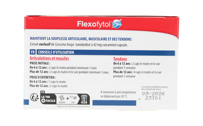 Flexofytol Bio-Optimized Turmeric Extract for Joints and Arthritis – 180 Gel-Caps