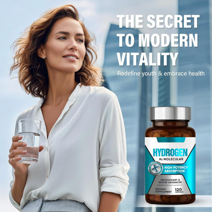 Hydrogen Water Tablets – Brain Health & Energy (12 ppm H2 with Magnesium)