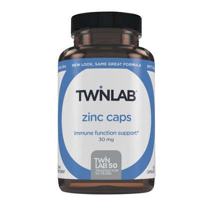 Twinlab Zinc Caps - Immune & Skin Health, 100 Capsules