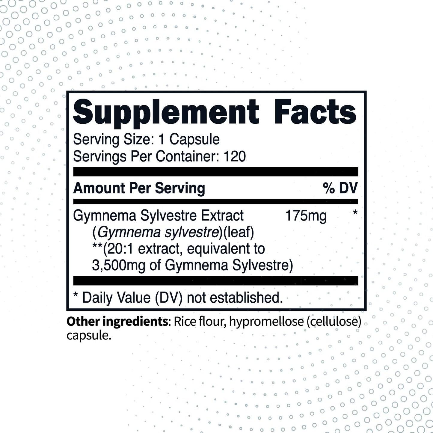 Type Zero Clean Gymnema Sylvestre Capsules – 120 Servings, 3,500 MG/Serving | Non-GMO, Gluten Free
