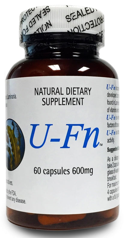 U-Fn U-Fucoidan Extract 60 Caps 600 mg | Laminaria Japonica Seaweed Supplement