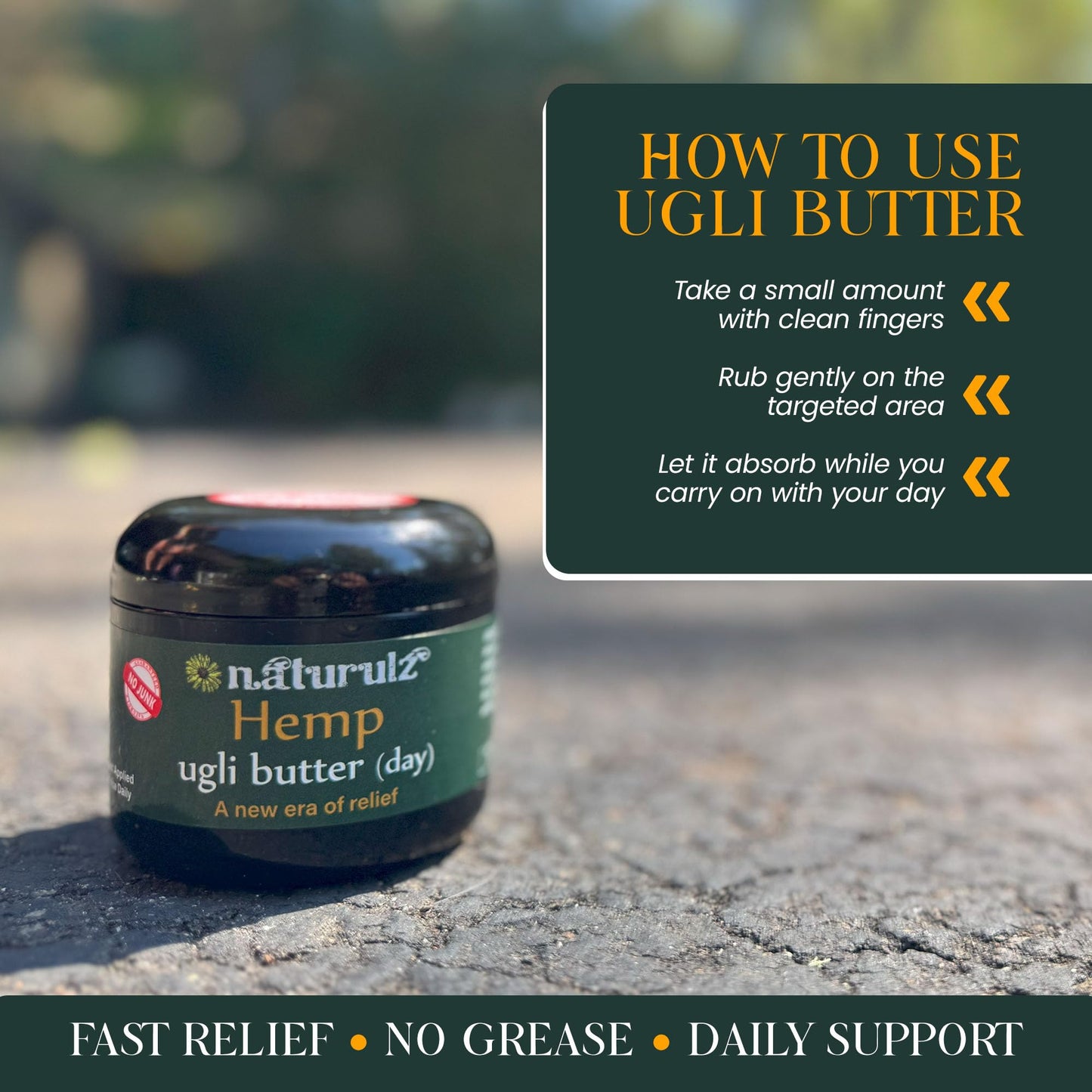 Ugli Butter Daytime Hemp 4oz – Targeted Muscle & Joint Therapy