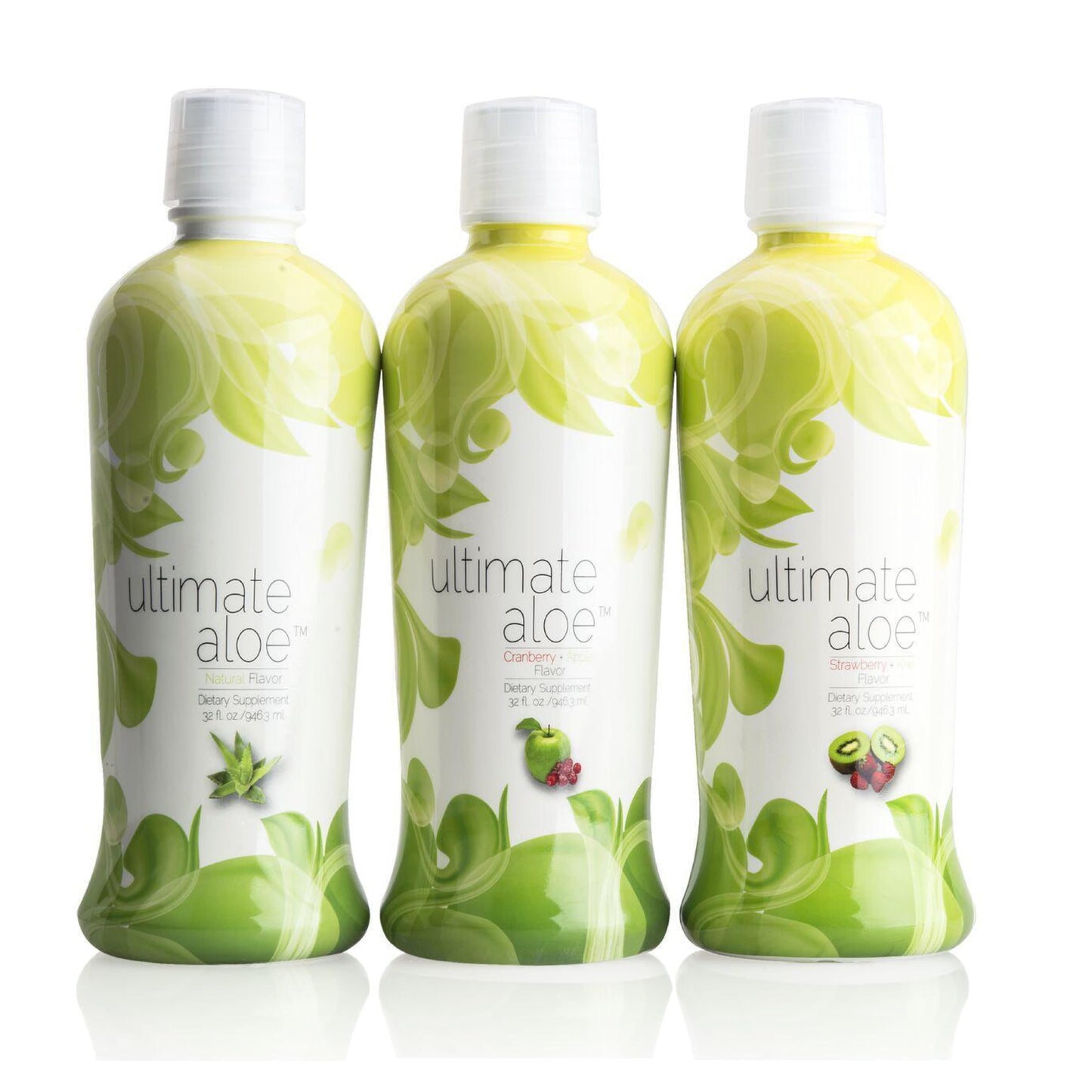 Ultimate Aloe Aloe Vera Juice – Gut Health, Digestive Comfort, Immune Support (Strawberry Kiwi, 16 Servings)