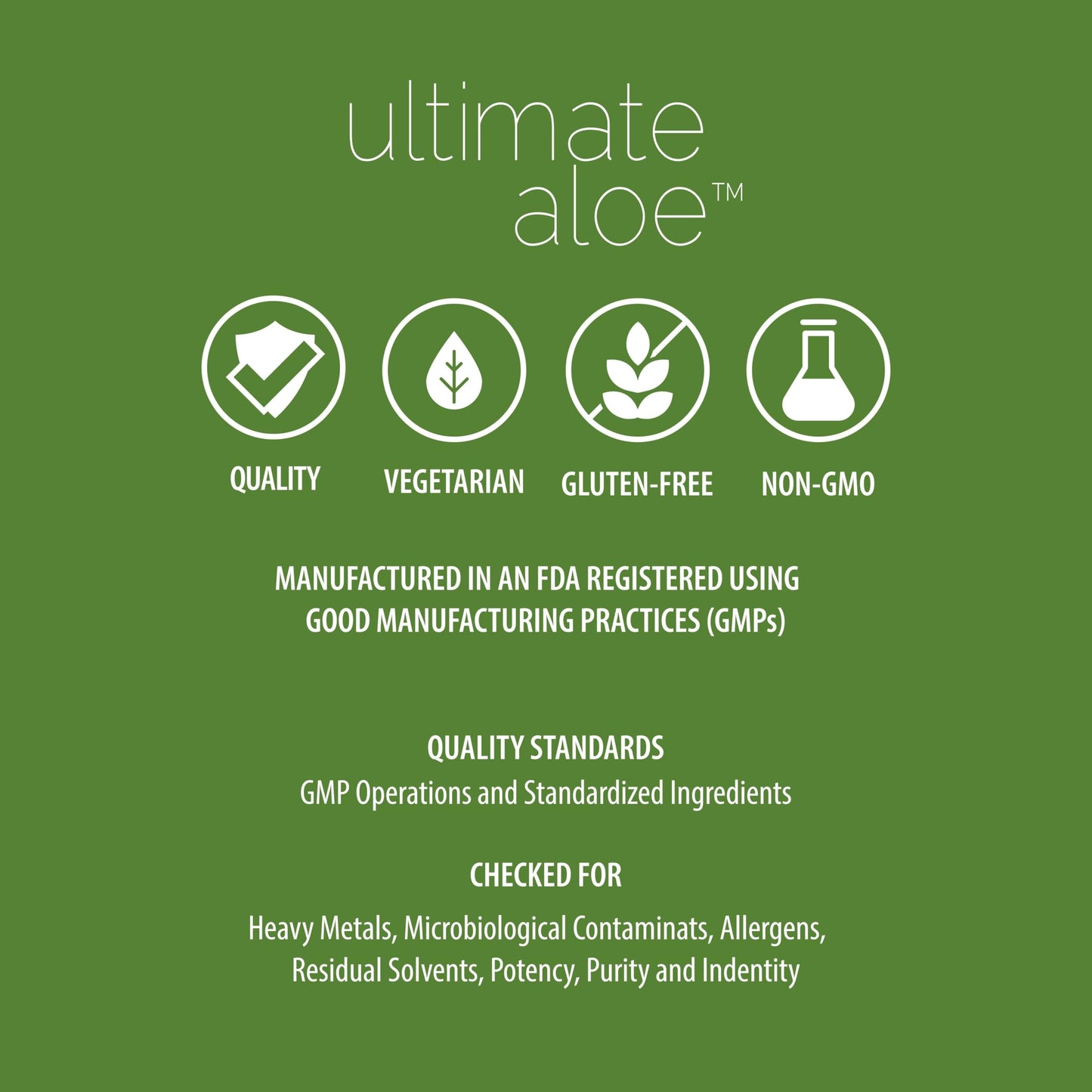 Ultimate Aloe Aloe Vera Juice – Gut Health, Digestive Comfort, Immune Support (Strawberry Kiwi, 16 Servings)
