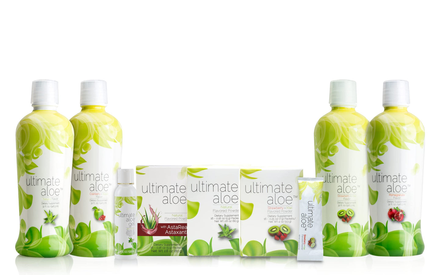 Ultimate Aloe Aloe Vera Juice – Gut Health, Digestive Comfort, Immune Support (Strawberry Kiwi, 16 Servings)