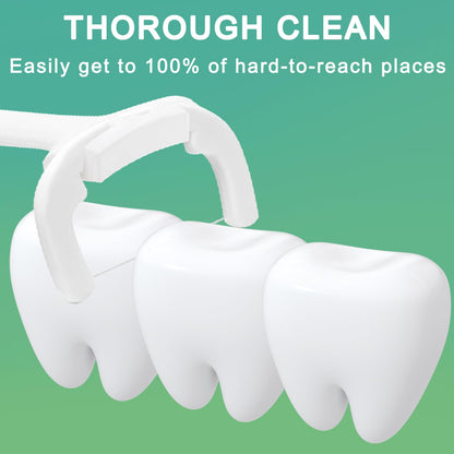 Ultraclean Flosser Refills: 130ct Heads - PFAS Free, Durable Plaque Removal