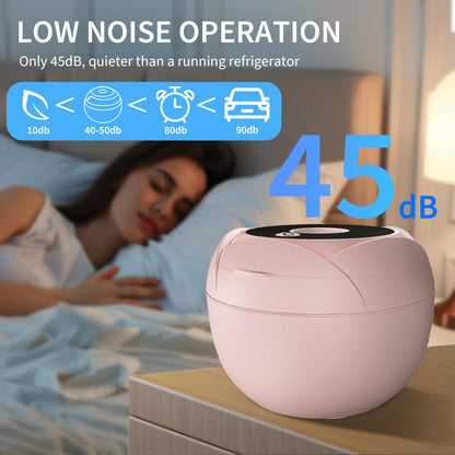 Ultrasonic Retainer Cleaner 45kHz | Dentures, Mouth Guards & Jewelry | 4 Cleaning Modes