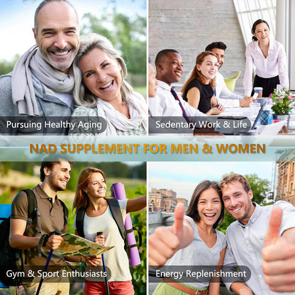 UNcena NAD Supplement 1500mg – Liposomal NR with Resveratrol | Support Cellular Health & Healthy Aging (Pack of 2)