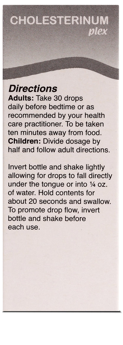 UNDA Cholesterinum Plex | Homeopathic Liver Support Remedy | 1 fl oz