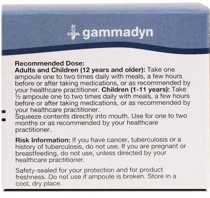 UNDA GAMMADYN Zn | Zinc Oligo-Element Supplement | 30 Ampoules