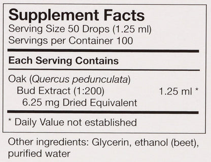UNDA Gemmo Therapy Quercus Pedunculata Oak Bud Extract – 4.2 fl oz (125 ml)