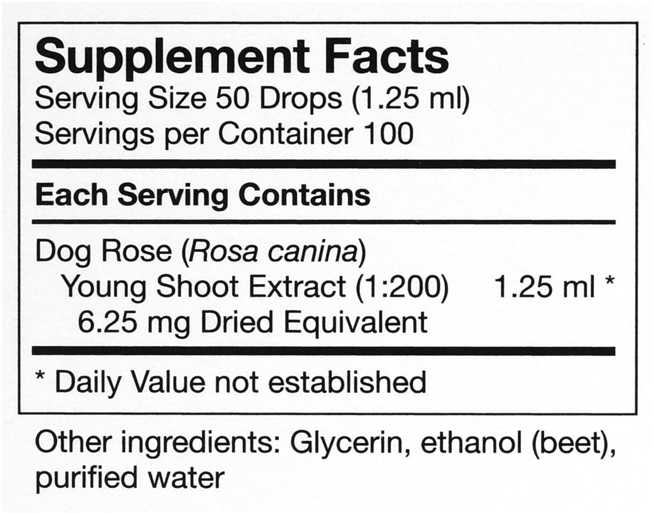 UNDA Gemmo Therapy Rosa Canina – Dogrose Young Shoot Extract (4.2 fl oz)