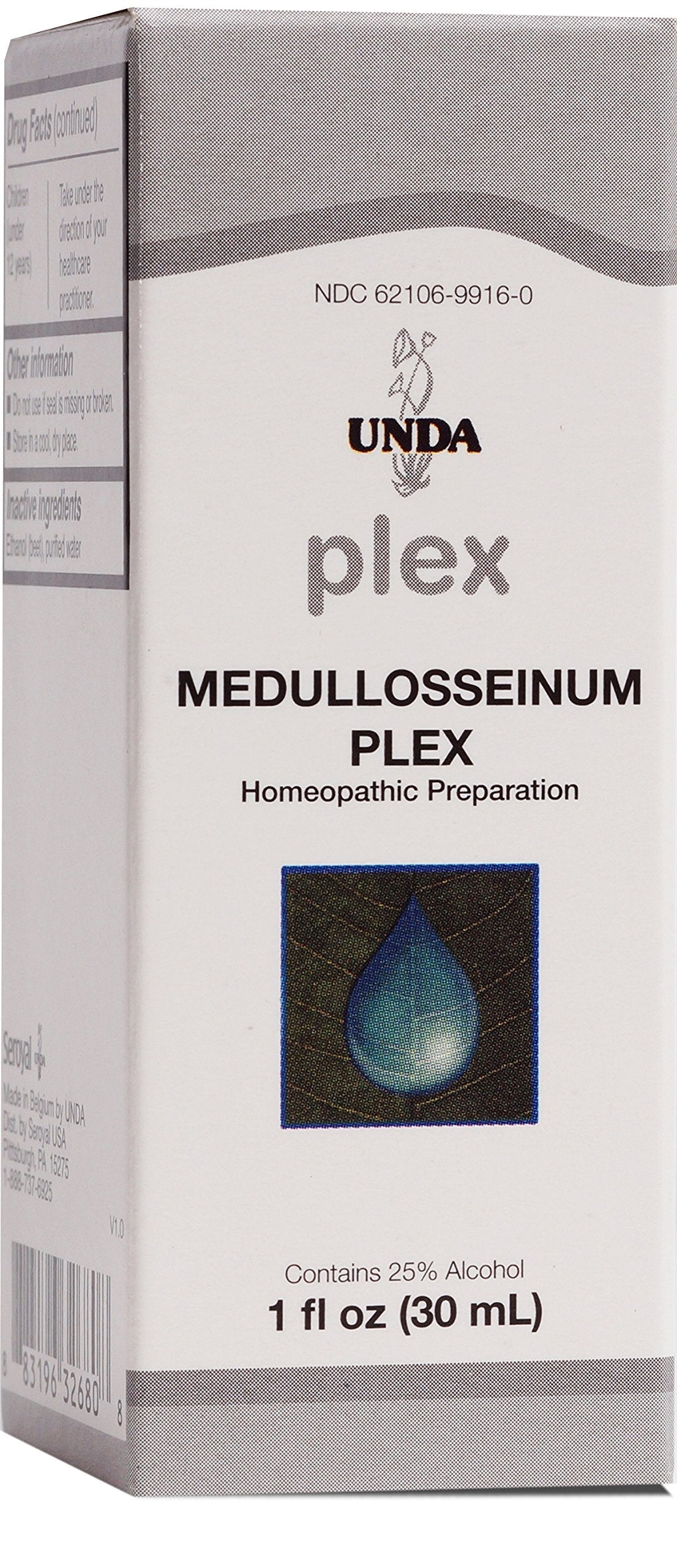 UNDA Medulosseinum Plex | Supports and Maintains Bone Health | 1 fl oz