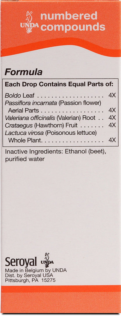 UNDA 210 Numbered Compounds | Homeopathic Preparation | 0.7 fl. oz.