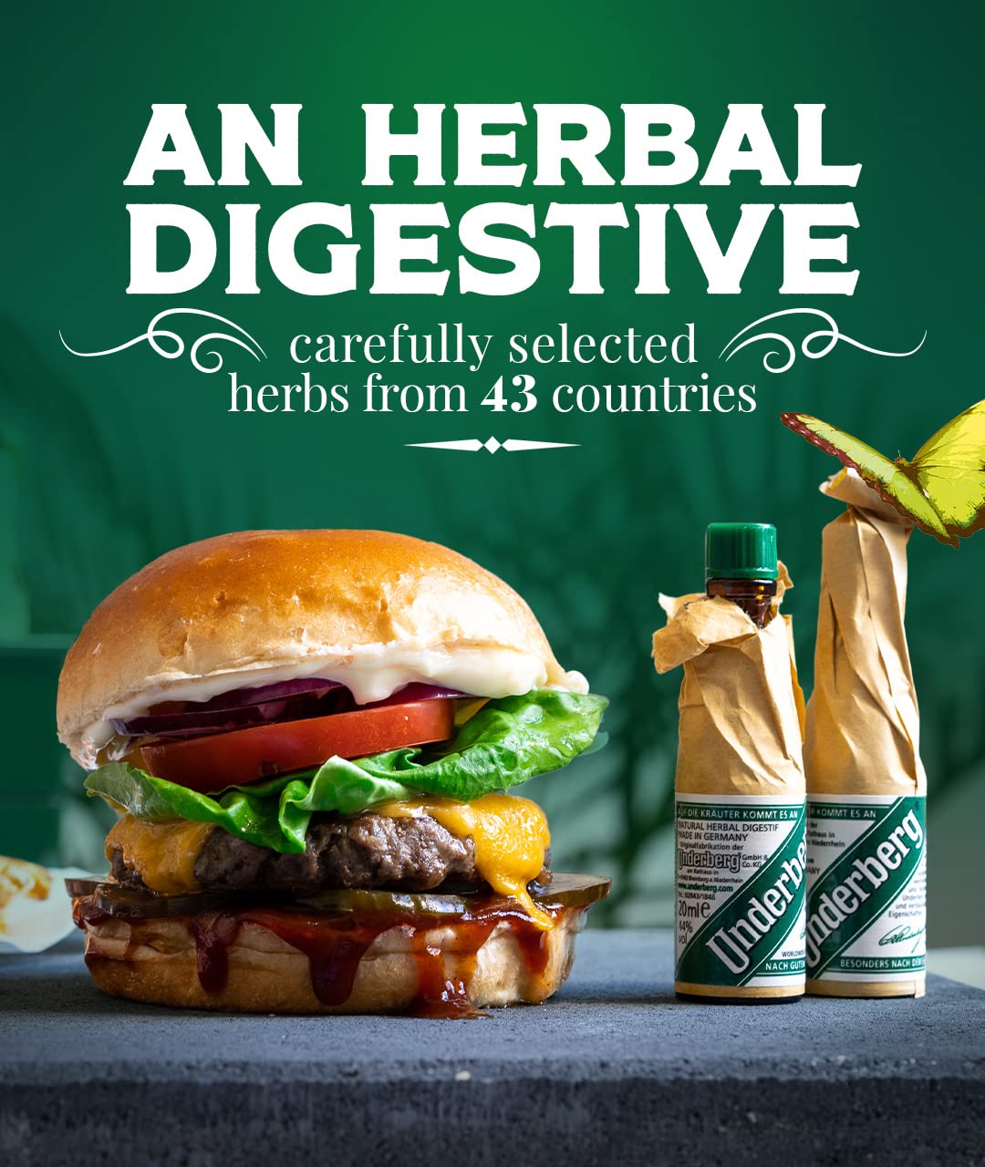 Underberg Case Pack: 3 Single-Serve Herbal Digestive Bitters Bottles