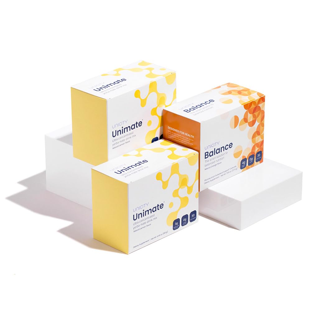 Unicity Feel Great System Natural Orange & Lemon (30-Day Supply)