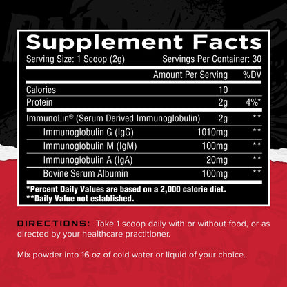 Unmatched Immuno-IGG Colostrum Powder | ImmunoLin for Gut Health