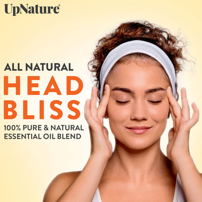 UpNature Head Bliss Roll-On – Migraine Relief & Head Tension Comfort | Nurse Gifts