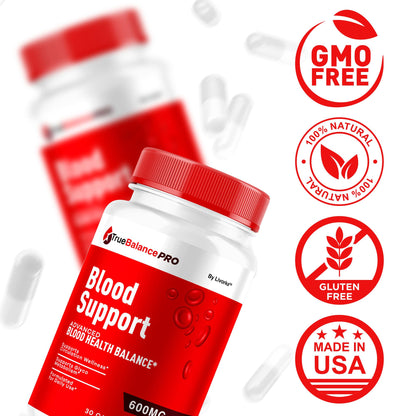 True Balance Blood Support Pro Glycogen Capsules - 2 Pack, Maximum Strength
