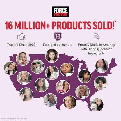Force Factor Hair Growth Accelerator Soft Chews – Thicker, Fuller Hair