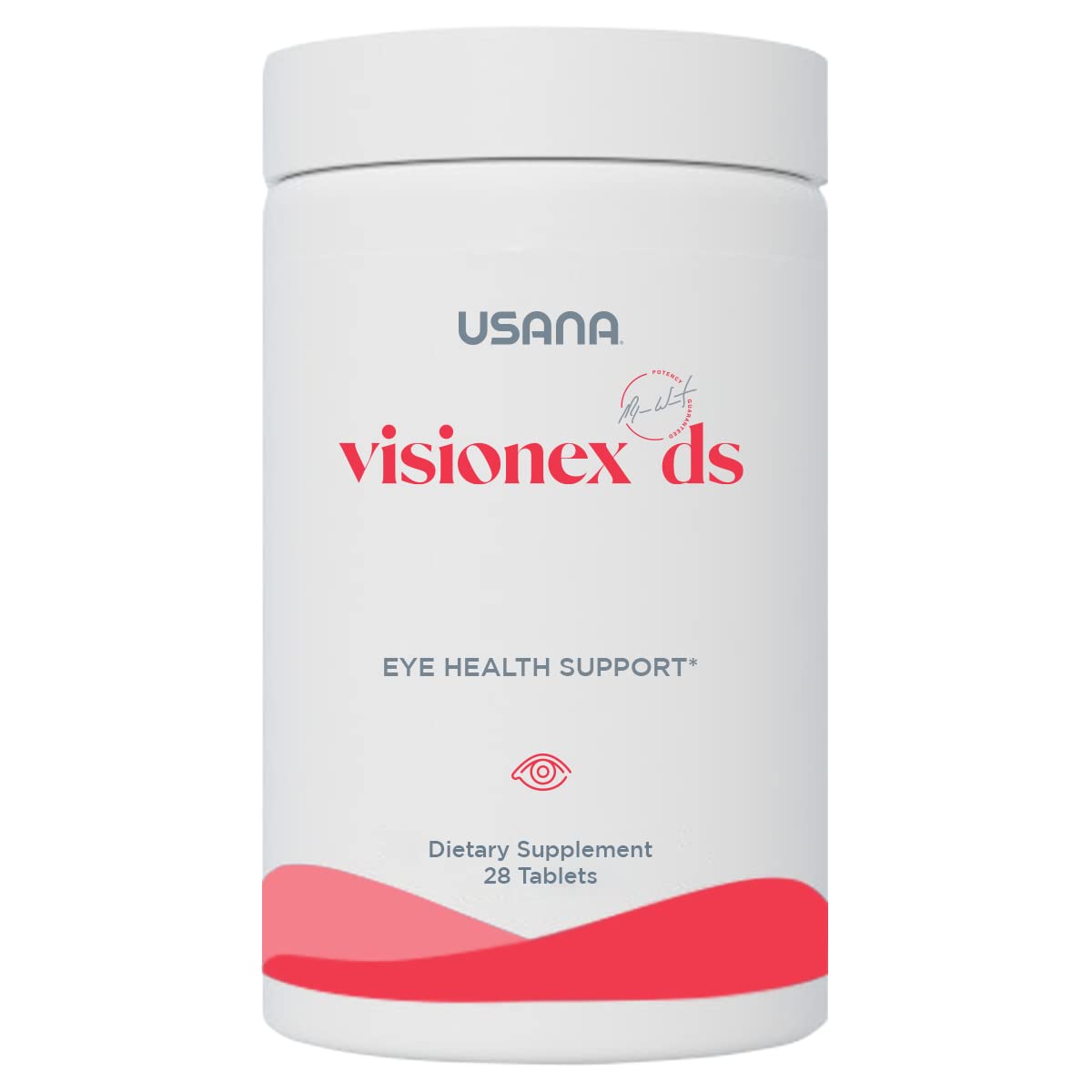 USANA Visionex DS with Lutein Zeaxanthin – Advanced Eye Health & Vision Support, 28 Tablets (28-Day Supply)