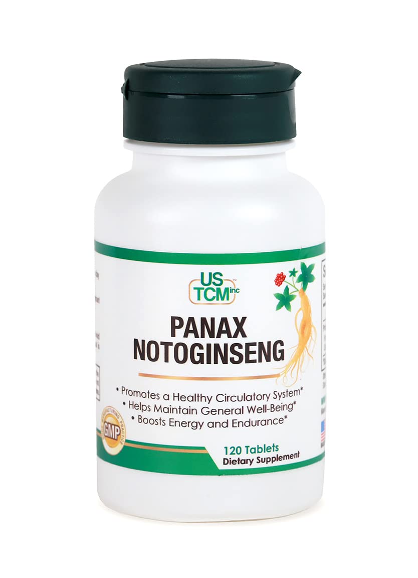 USTCM Panax Notoginseng Tablet - Healthy Circulatory System (120 Tablets)