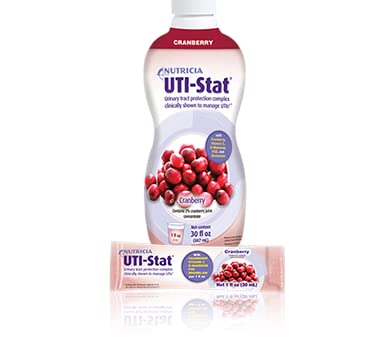 UTI-STAT Nutricia Medical Food – Cranberry Flavor, 30 oz Bottle (Case of 4) for Urinary Tract Health