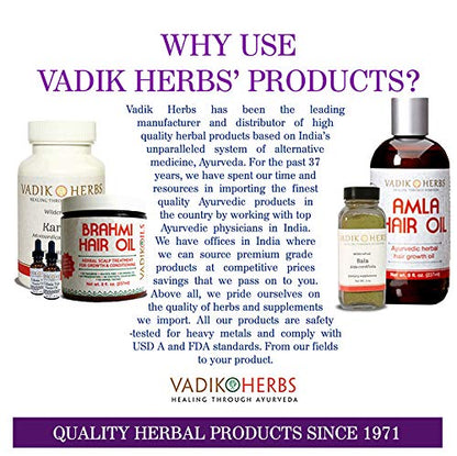 Vadik Herbs Certified Organic Bhumy Amalaki Powder (Phyllanthus amarus) – 100 Vegicaps