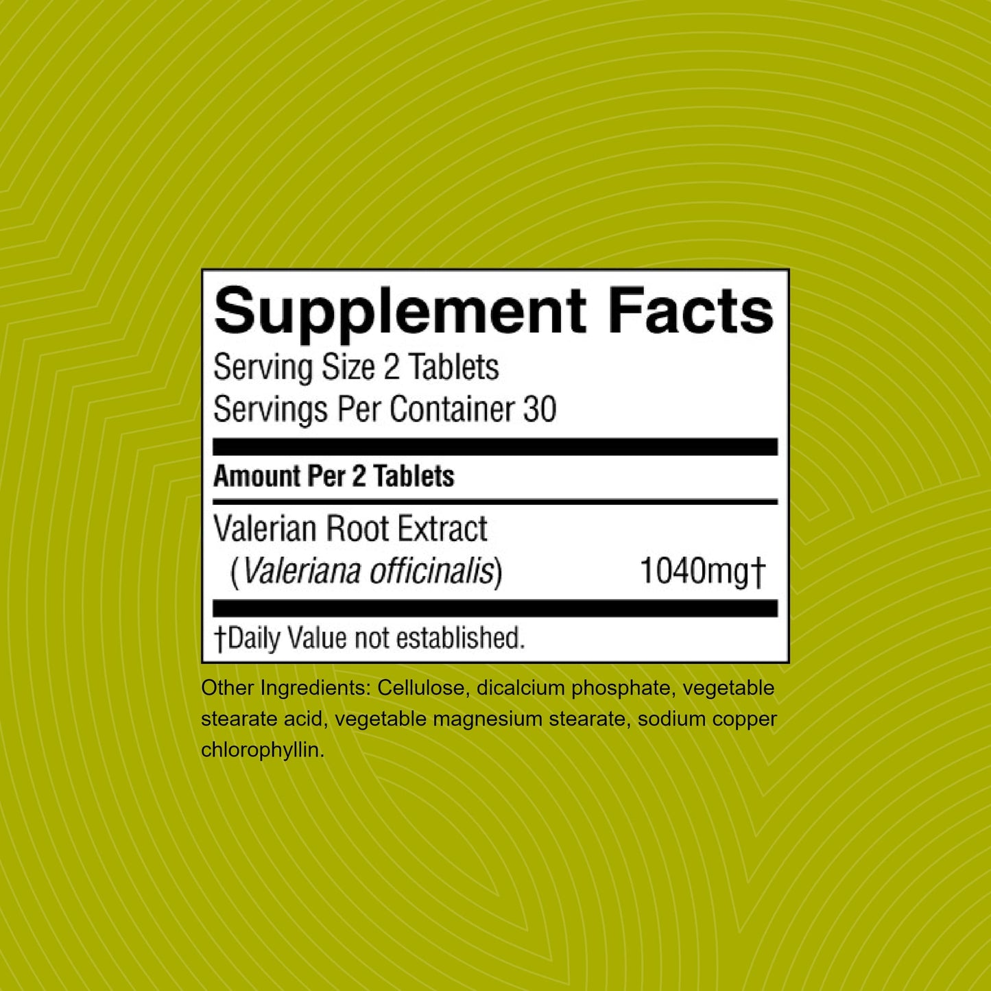 Nature's Sunshine Valerian Root Extract Time Release - 60 Capsules | Sleep & Relaxation