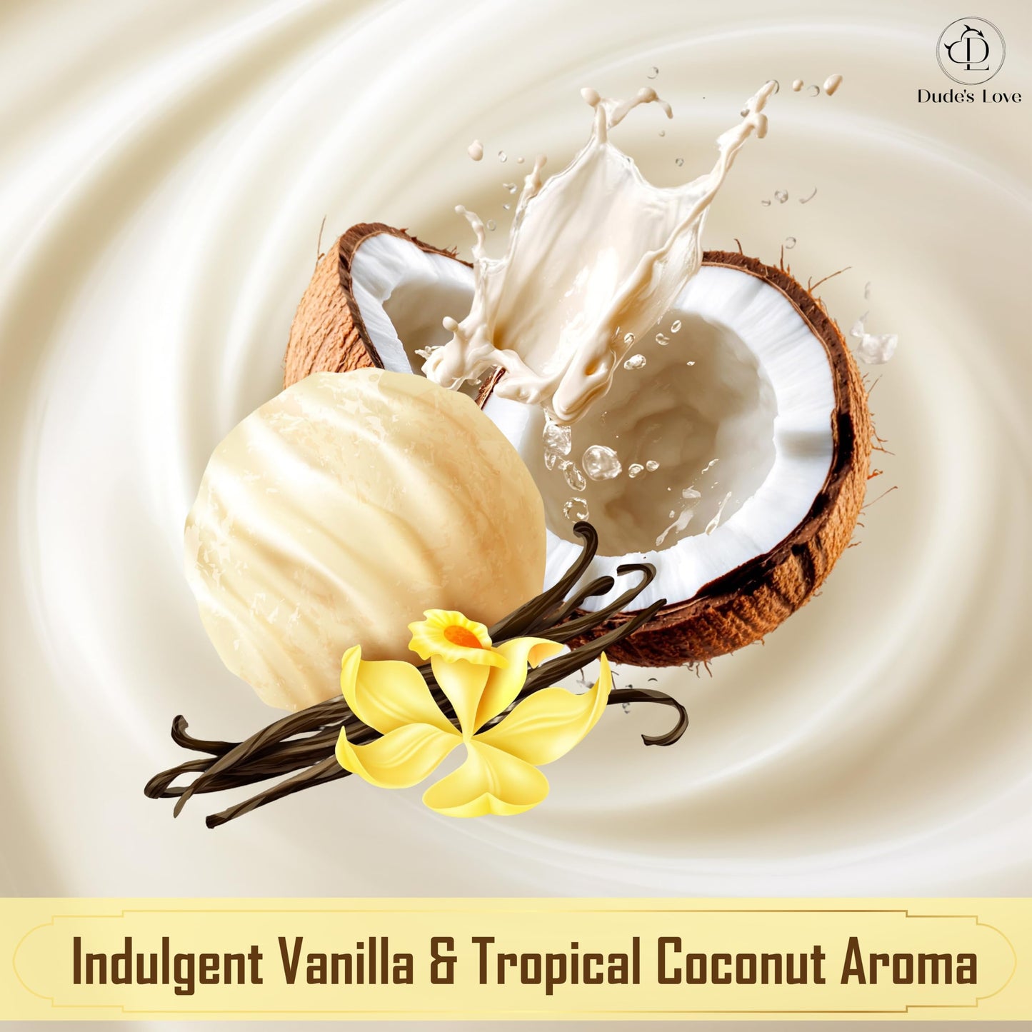 Vanilla Coconut Body Massage Oil – Hydrating & Nourishing (8.45 fl oz / 250 ml)