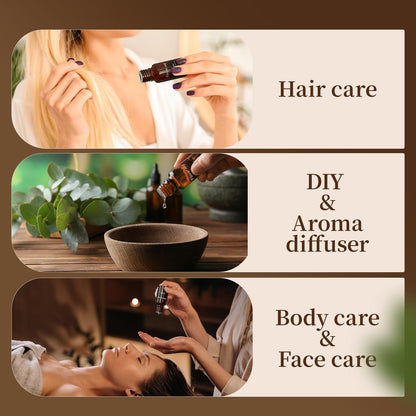 Vanilla Essential Oil 100% Pure, Natural Oleoresin – Sweet Aromatherapy Scent for Diffuser, Massage, Skincare, DIY, Relaxation – 10ml