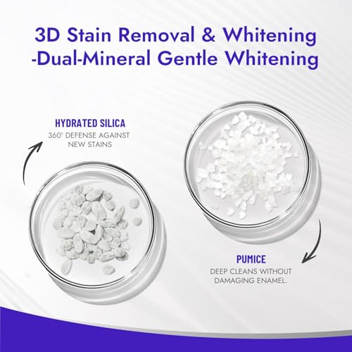 VEbanlER Stain-Targeting Teeth Whitening Toothpaste 3.57oz – Fluoride-Free, Non-Toxic, 3D White with Charcoal, Safe for Adults, Kids & Sensitive Teeth