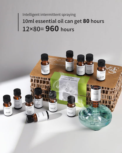 VEDA TINDA SCENT Waterless Diffuser – 12 Pack Hotel Fragrance Oils