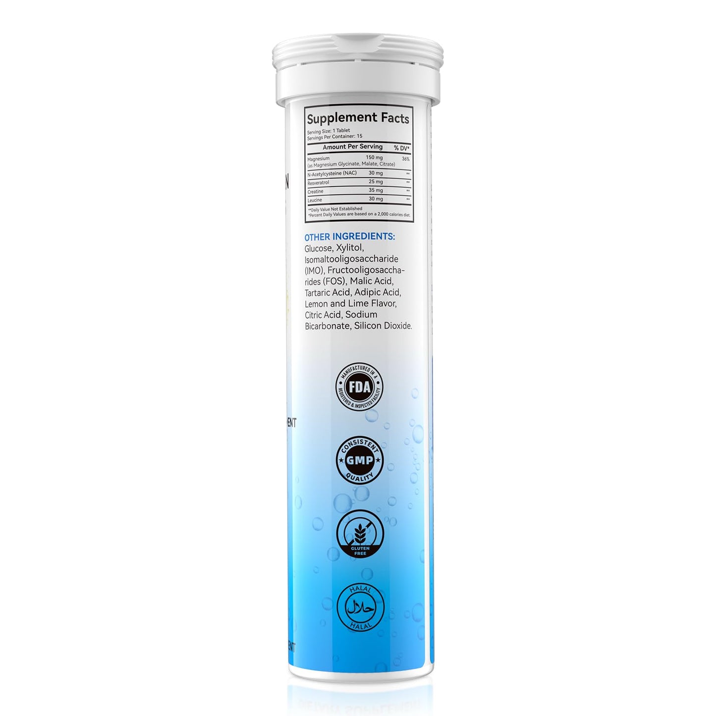 Hydrogen Water Tablets 12ppm with Magnesium – High-Concentration H2 for Brain Health