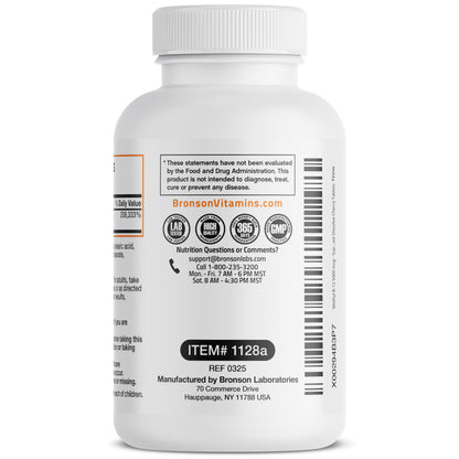 Bronson Methyl B12 5000 mcg Methylcobalamin – Energy & Brain Support (60 Lozenges)