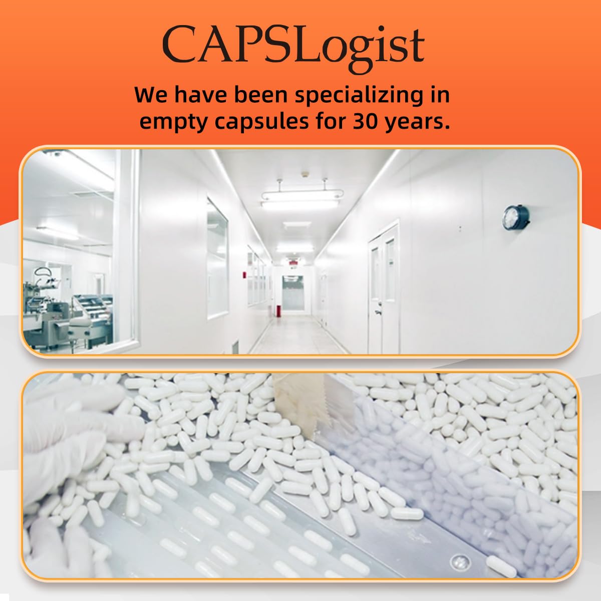 Vegan Empty Capsule Size 00 – Separated, 1000 Count | CAPSLogist